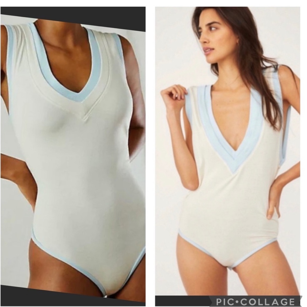 NWT Free People COZY COOL GIRL Bodysuit